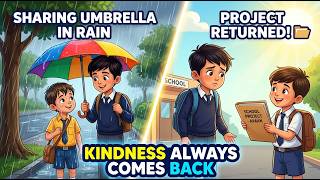 The Boy Who Shared His Umbrella ☔