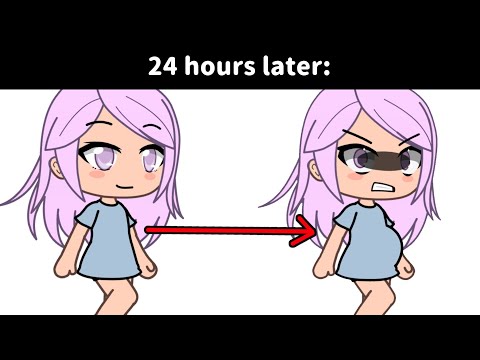 Pregnant people in Gacha Videos be like: 😀