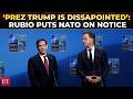 ‘Prez Trump disappointed with NATO allies’: Rubio bluntly confronts Rutte as they meet amid Iran war