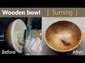 Wood Turning – How to carve a wooden bowl DIY