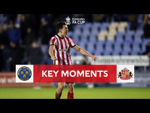 Shrewsbury town v sunderland | key moments | third round | emirates fa cup 2022-23