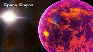 Beautiful Purple Atmosphere! Checking Out Your Best Finds in Space Engine