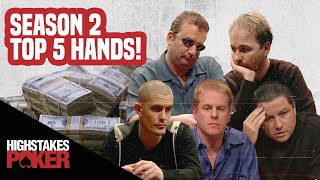 High Stakes Poker Best Poker Hands | Season 2