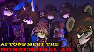 🌀❓ Aftons Meet The Nonesensical AU ❗🌀// FNAF Afton Family // Gacha Club // OG IDEA