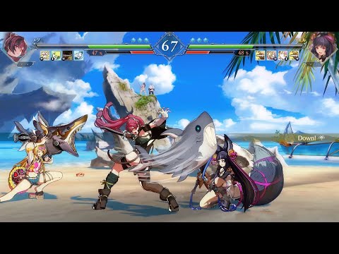 Granblue Fantasy Versus: Rising Developer Match #20 – Meg vs. Yuel