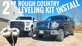 2' Rough Country Leveling Kit Install Ford F150