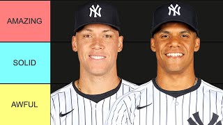 Grading 2024 Yankees Players SO FAR (Tier List)