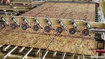 Automated OSB Saw Line