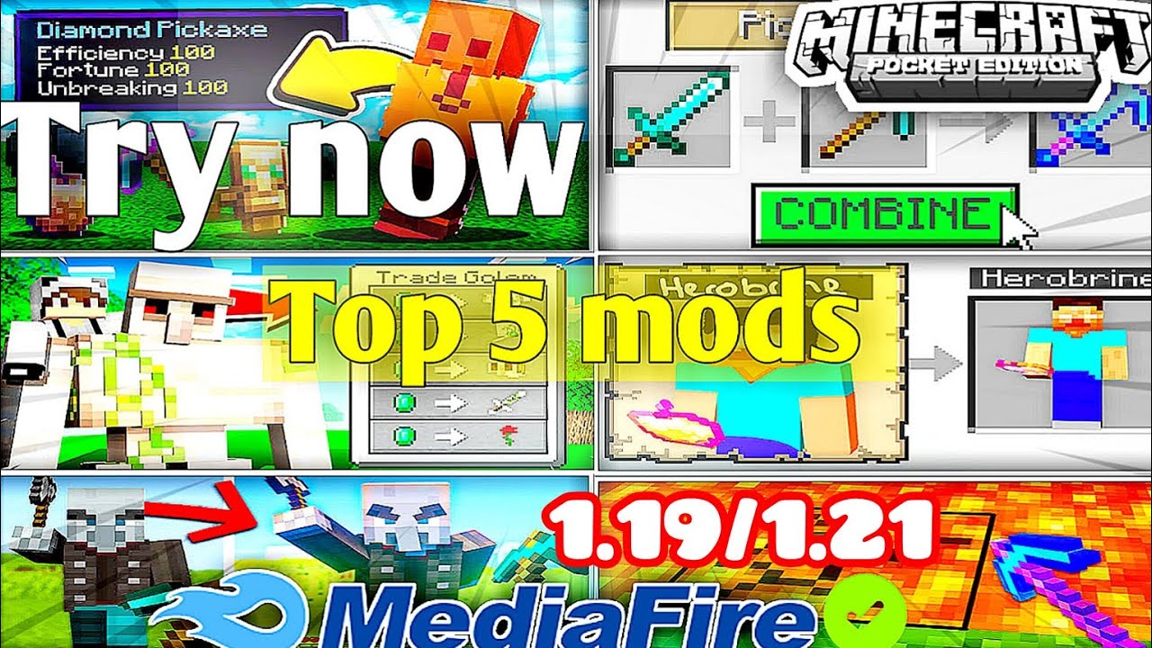 Top 5 Mods For Minecraft | Minecraft Top 5 Mods Download |MINECRAFT ...