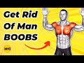 5 min chest fat burning workout get rid of man boobs