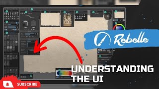 Rebelle Tutorials: Understanding the User Interface