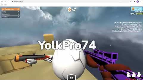 10 KILL STREAK in Shell Shockers w/ Gaming Panda and Pupbro333