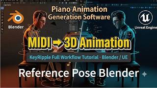 Setting Up Reference Poses (Blender)
