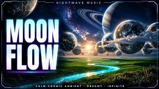 The Floating Moon Fields — 2 Hours Cosmic Ambient for Deep Focus