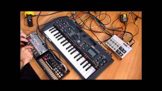 volca + microsampler chill-out