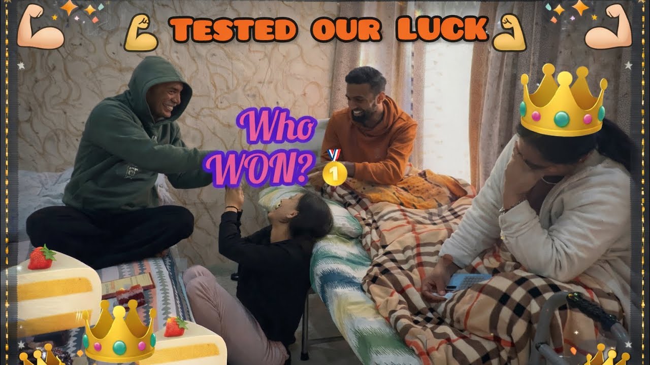 Papa joined us for the 1st time esi baat pe puri video raw hai //no cuts// fun challenge dekho kon 