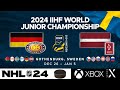 WJC 2024 - #20 - Group A - Germany vs Latvia
