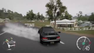 Forza Horizon 3 Jump 2 Wheel Landing Into Reverse Entry Drift