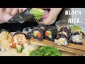 BLACK RICE Sushi *Assorted Sushi Cones, Salmon &amp; Avocado Roll with Spicy Chopped Scallop Roll | N.E
