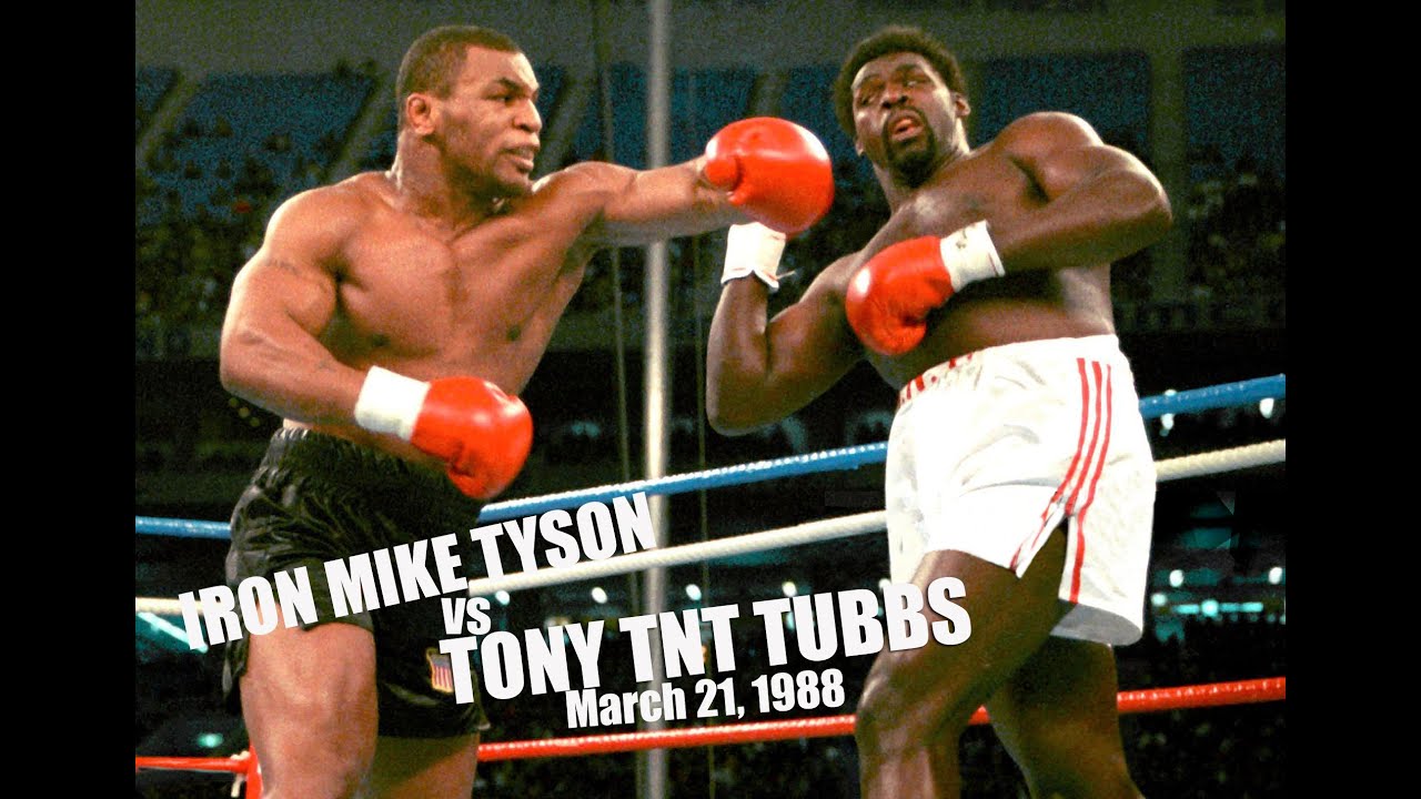 Mike Tyson vs Tony Tubbs. Tokyo Dome, Tokyo, Japan. March 21, 1988.