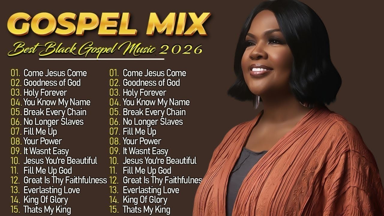 🎶 Goodness of God – Come Jesus Come | Powerful Black Gospel Songs by CeCe Winans | Gospel Mix 2026