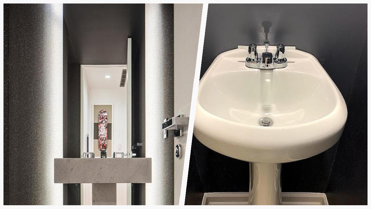 Chic Design Tips for a Stunning Black & White Powder Room | Designer ...