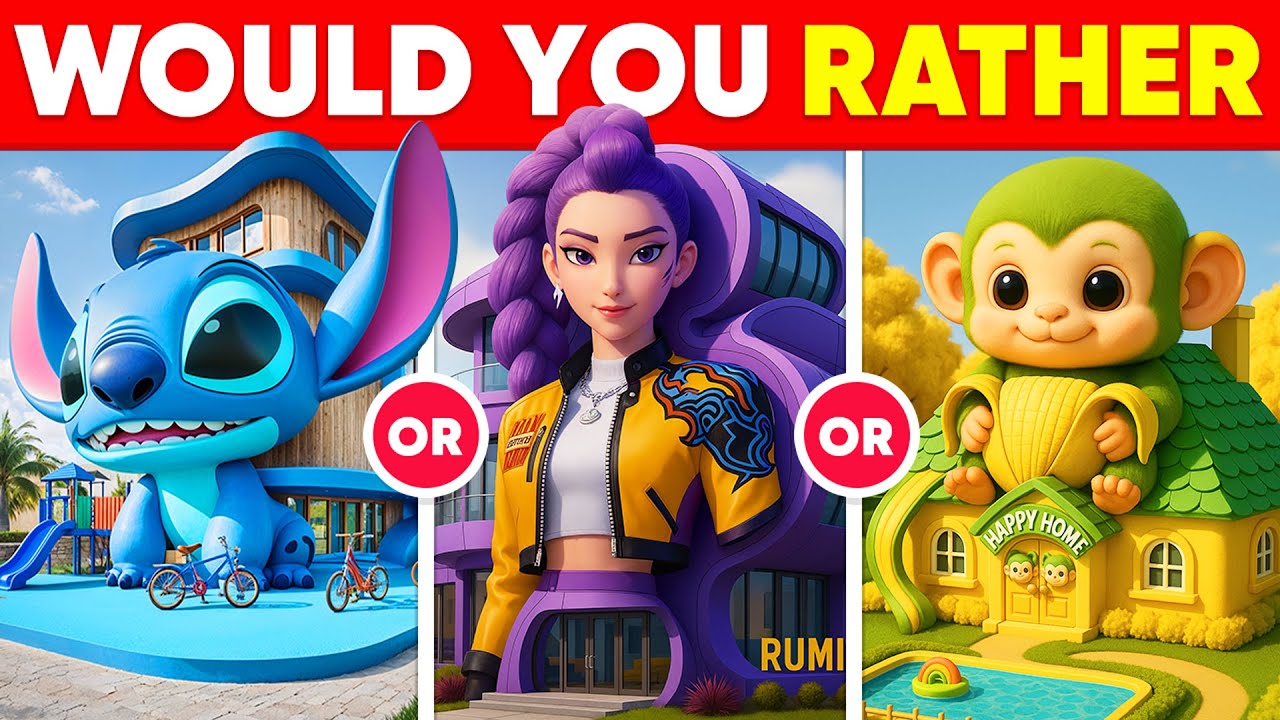 Would You Rather - Build Your Magical Fantasy House 🏡🔮🌈💖 Moca Quiz