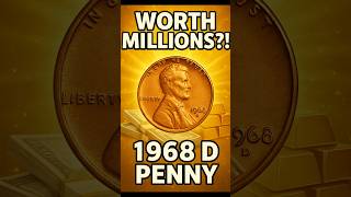 1968 D One Cent Coin Worth Millions? #PennyCollector #rarecoins #coincollecting #viralshorts