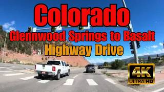 4K POV Drive: Glenwood Springs to Basalt, Colorado | Scenic Highway 82 Drive | Travel Video USA