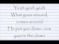 Michael Jackson What Goes Around Comes Around Lyrics 