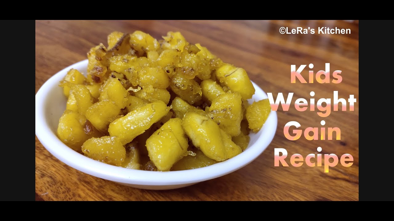 Kids weight gain recipe 2+yrs Kids healthy snack Quick Banana