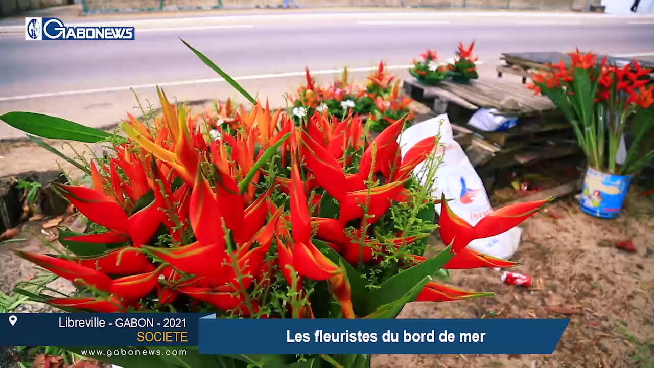 GABON / SOCIETE Les fleuristes du bord de mer YouTube