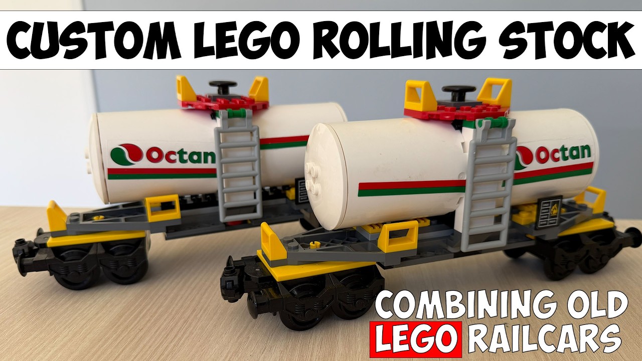 I Built the ULTIMATE LEGO Tanker Car by Combining Two Sets 
