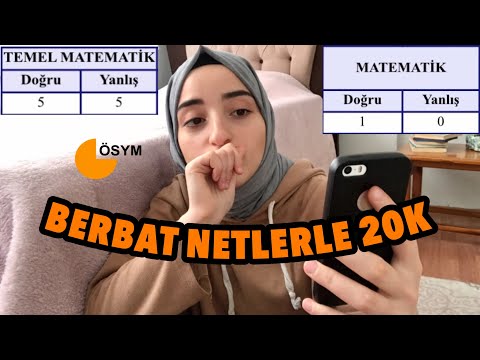 YKS SONUCUMA BAKIYORUM! | berbat netlerle 20k