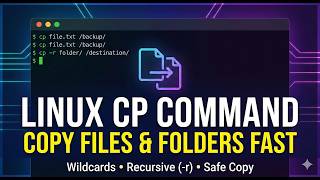 How to Copy Files in Linux? (cp Command) - Everything in 2 Minutes!