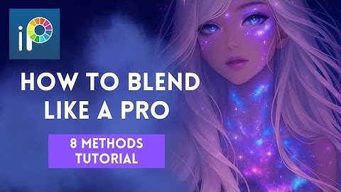 How to Blend Colours Like A Pro in Ibispaint x (8 Methods Tutorial) 