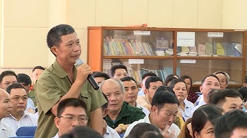 Đoàn đại biểu Quốc hội tỉnh Tuyên Quang tiếp xúc cử tri sau kỳ họp thứ 7