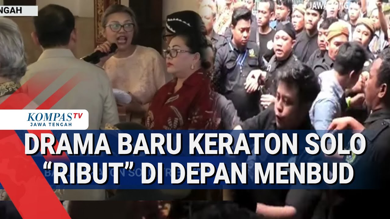 Drama Baru Keraton Solo "Ribut" di Depan Menbud