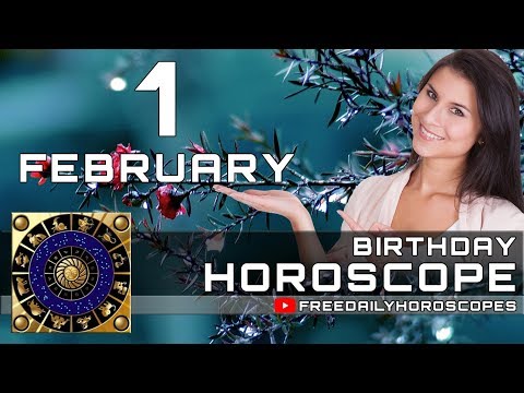 Video: Horoscoop 1 Februari
