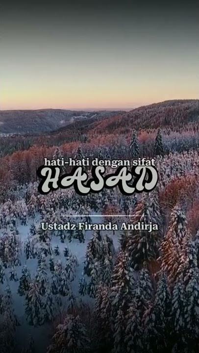 Hati-hati dengan sifat hasad