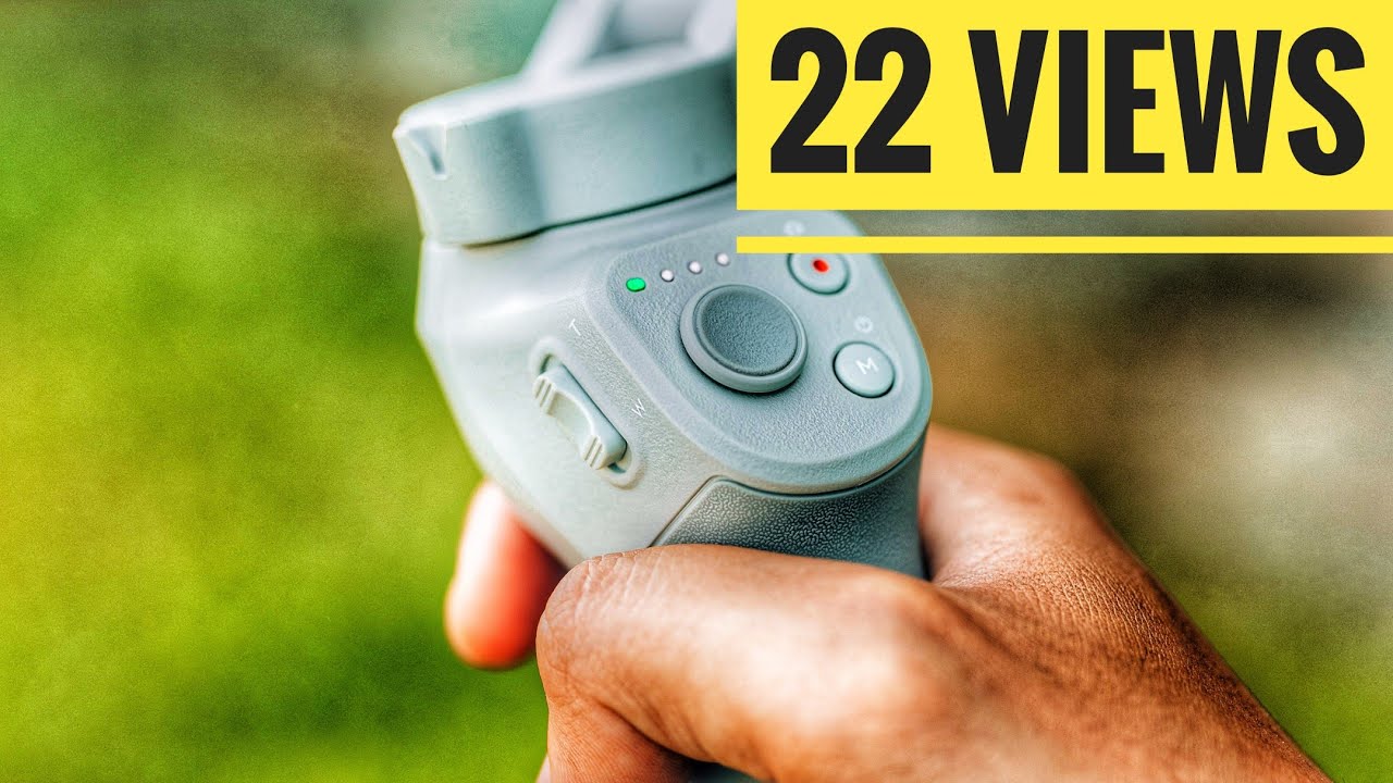 DJI OM4SE smartphone gimbal.