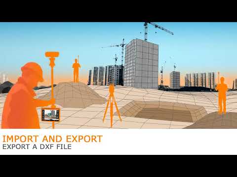 X-PAD Tutorials: IMPORT AND EXPORT   Export a DXF file