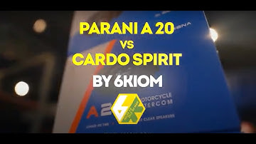 Cardo vs Parani Intercom - Review and Comparison