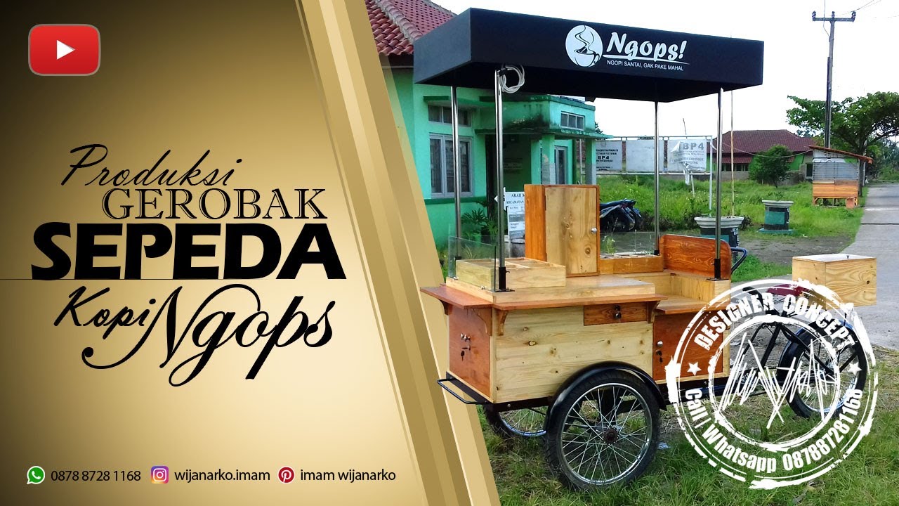 produksi gerobak sepeda YouTube