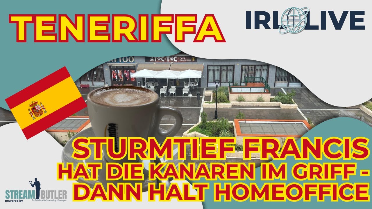 🇪🇸 [es] Teneriffa | Santa Ursula und die Flucht vorm Regen. Schaffen wir es? | Tag 14 !commands