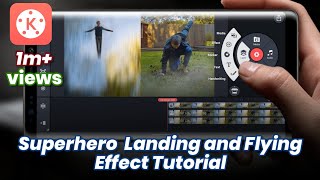 Superhero Landing And Flying Effects | Kinemaster Tutorial | Punk Missong screenshot 1