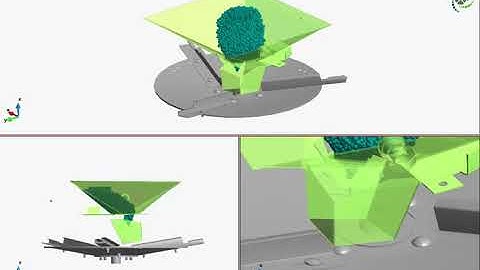 Simulation of cohesive materials