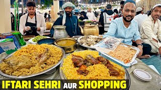Sehri, Iftari aur Shopping in Madina | Food Street at Masjid e Quba | Arabic Mandi & Perfumes screenshot 4