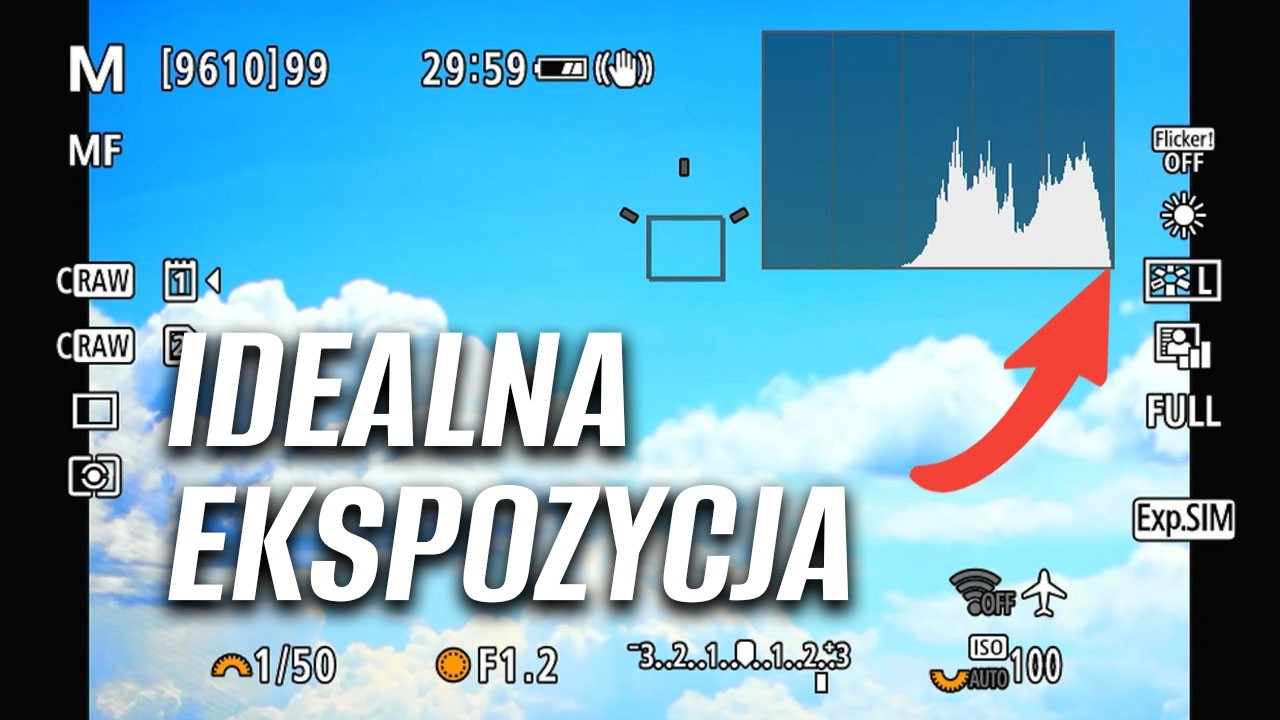 Nie przepalisz więcej nieba jak poznasz tą technikę z użyciem histogramu