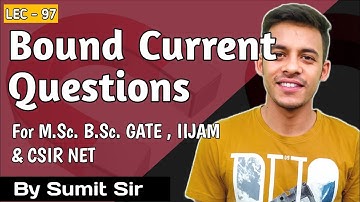 Question on Magnetic field due to magnetized object and Bound current || CSIR NET || GATE ||